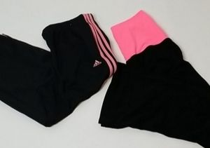 2 pair of athletic pants size large  GUC